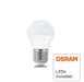 6W LED Bulb E27 G45 3000K - E27 Bulb