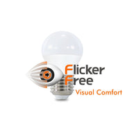 6W E27 G45 LED Bulb with OSRAM Chip 3000K - E27 Bulb