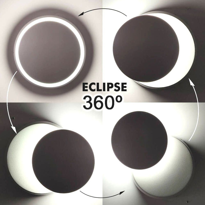 6W Modern APOLO LED Wall Light in White 5000K - Wall Light Fixtures - Decorative Lighting