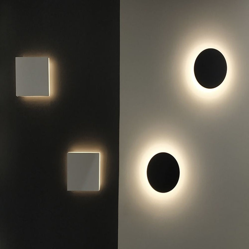 6W Modern APOLO LED Wall Light in White 5000K - Wall Light Fixtures - Decorative Lighting