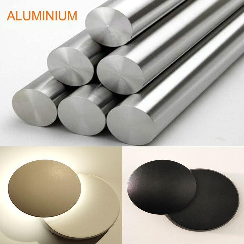 6W Modern APOLO LED Wall Light in White 5000K - Wall Light Fixtures - Decorative Lighting