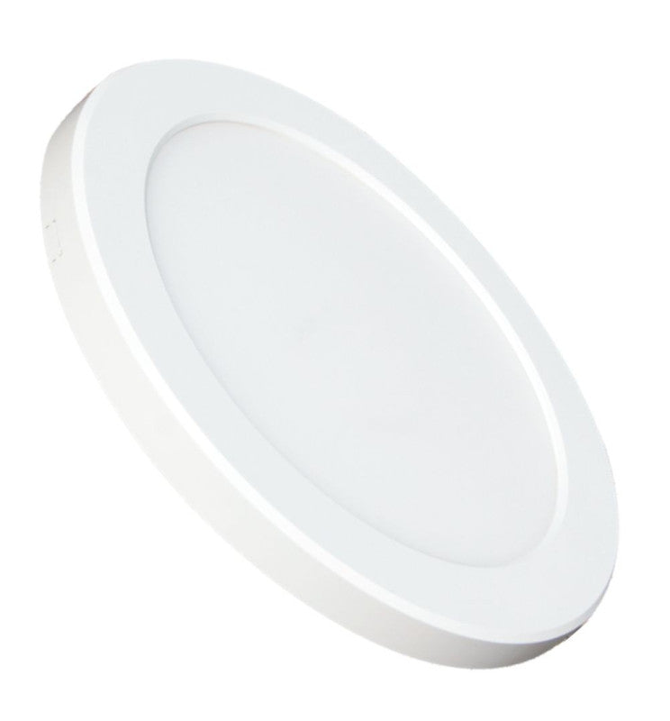 6W Round MOSS LED Ceiling Light White with Adjustable Cut Out 3 CCT - Ceiling Light Fixtures - Downlights