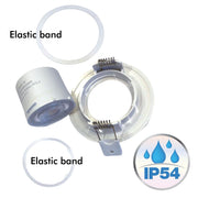 7W Round LED Downlight in White with OSRAM Chip IP54 3 CCT - LED Downlight