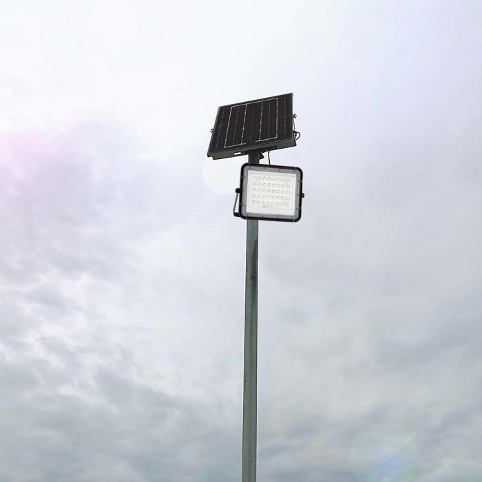 80W LED Solar Floodlight 6400K  - light