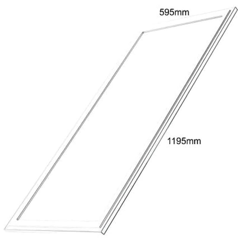 80W LED Panel 120x60cm with PHILIPS Driver 4000K - LED Panel