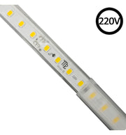 8W Dimmable LED Strip with Rectifier Cable 50m 5700K - Light Ropes & Strings - Strip Lights