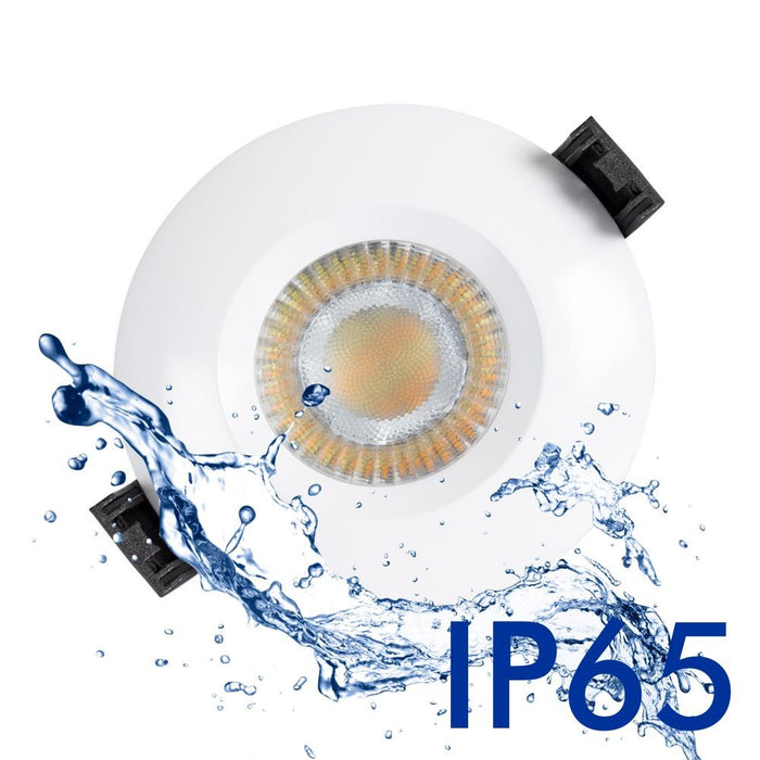 8W Wet resistant Dimmable LED Downlight with 3 CCT - LED Downlight