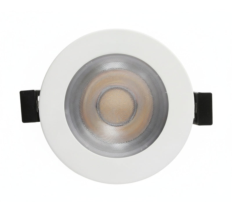 8W Fireproof Recessed LED Downlight TRIAC Dimmable 3CCT IP65 36º