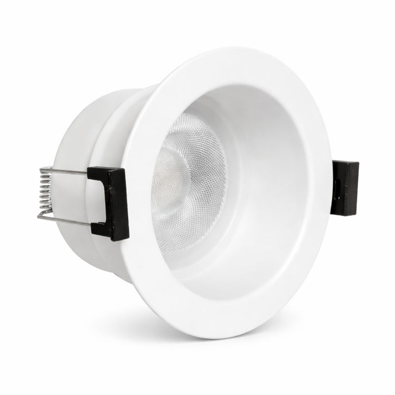8W Fireproof Recessed LED Downlight TRIAC Dimmable 3CCT IP65 36º