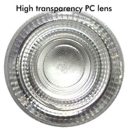 8W HIGH LUMINOSITY DIMMABLE LED GU10 Bulb - Glass - 24º 4000K - LED Light Bulbs - Lamps