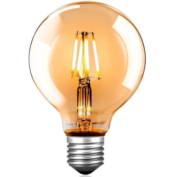8W Dimmable Vintage E27 LED Filament Bulb 2200K - E27 Retro