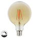 8W LED Filament Bulb Vintage E27 G125 - Dimmable - E27 Retro