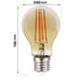 8W LED Filament Bulb E27 A60 - Dimmable - E27 Retro