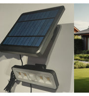 8W Solar LED Wall Light with PIR Motion Sensor 4000K - Wall Light Fixtures - Solar Lighting