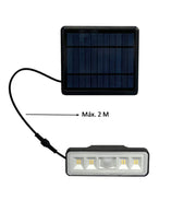 8W Solar LED Wall Light with PIR Motion Sensor 4000K - Wall Light Fixtures - Solar Lighting