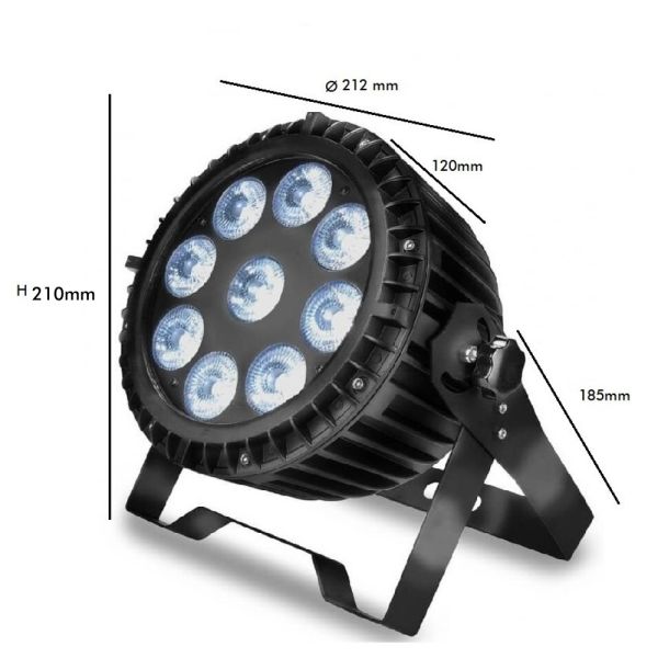 90W Outdoor Projector LED Floodlight RGBW - LED Floodlight