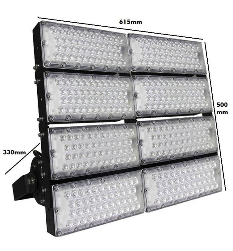 960W LED Floodlight PHILIPS Xitanium STADIUM MATRIX Bridgelux Chip - Philips Driver 160Lm/w 5000K