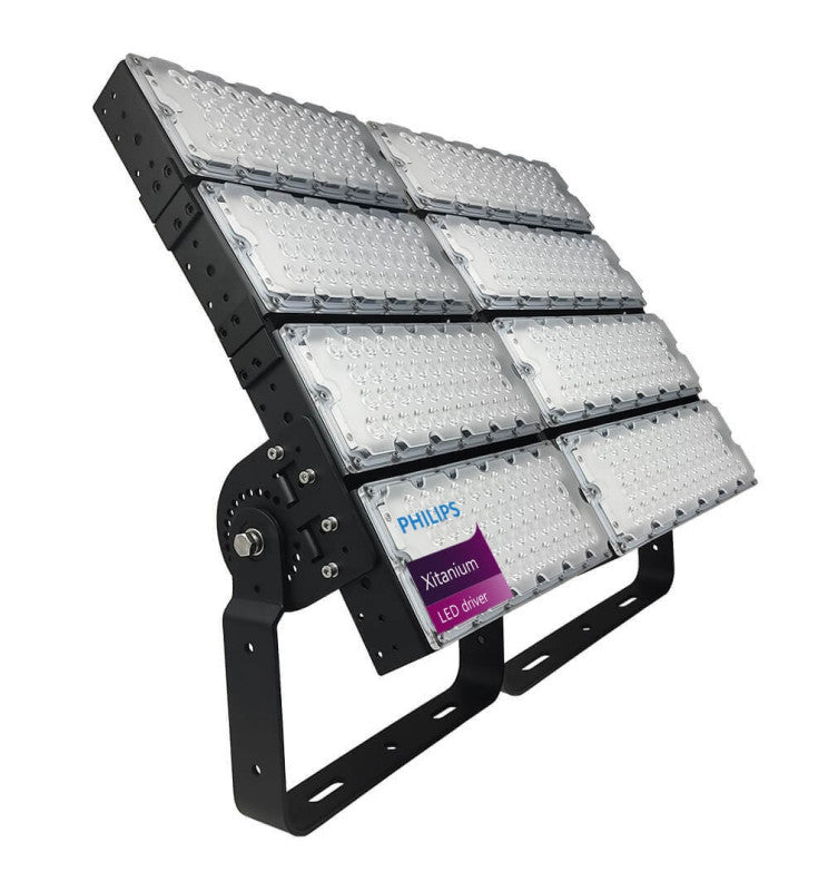 960W LED Floodlight PHILIPS Xitanium STADIUM MATRIX Bridgelux Chip - Philips Driver 160Lm/w 5000K