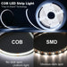 5m Self-adhesive 12V COB LED Strip 300LED/m 3000K - LED Strip