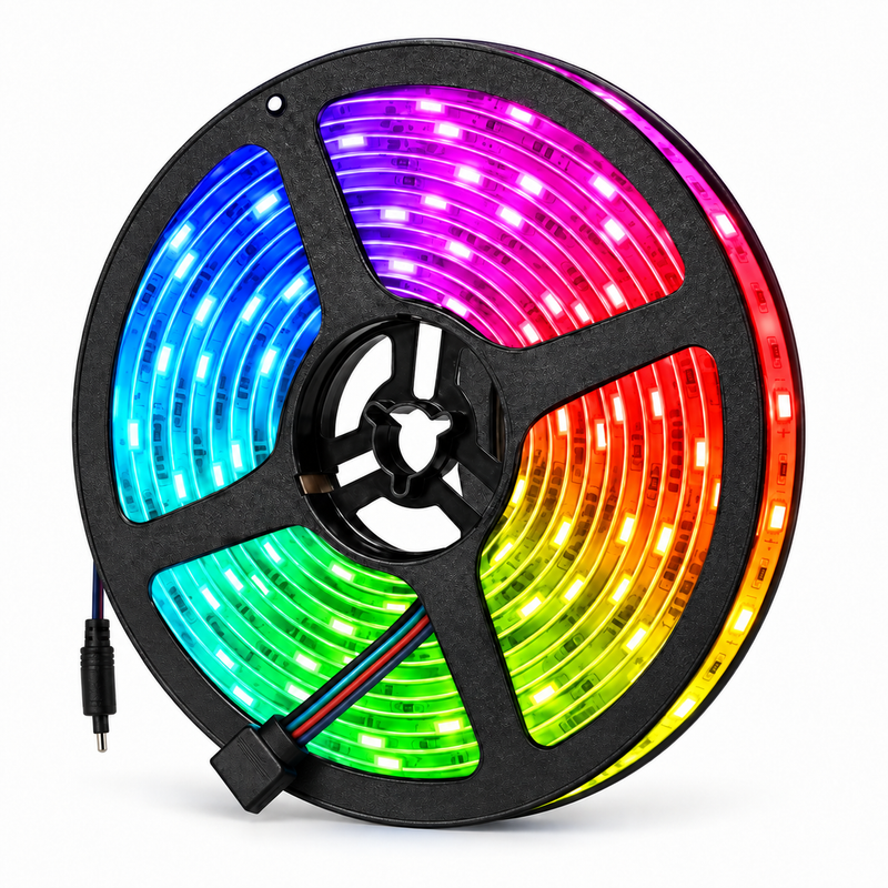 24W Dimmable Smart WiFi LED Strip 5m 12V with Remote Control