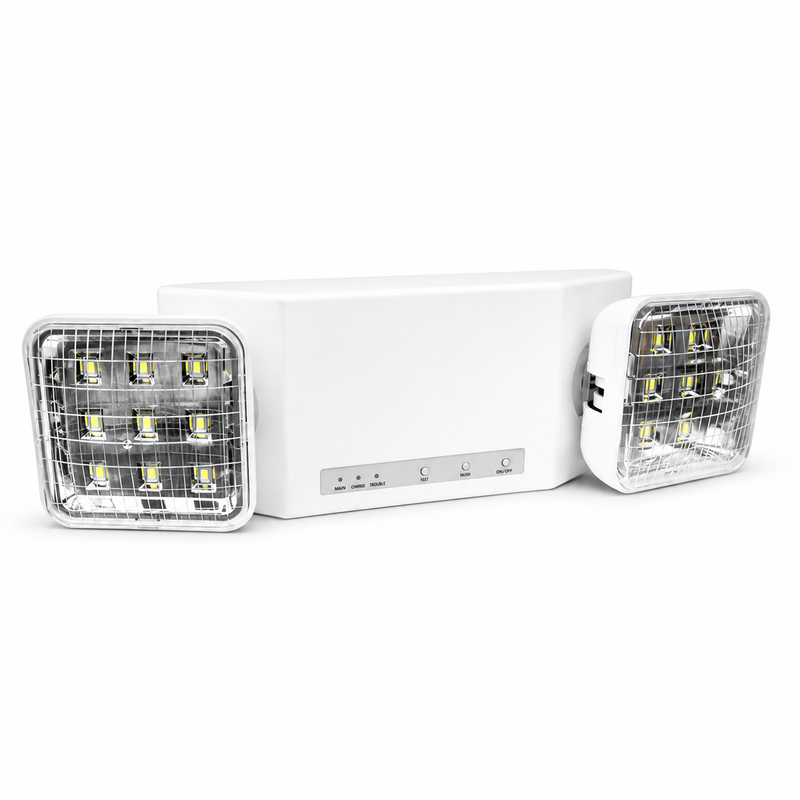 Twin 8W LED Spotlight Emergency Light IP20 6000K