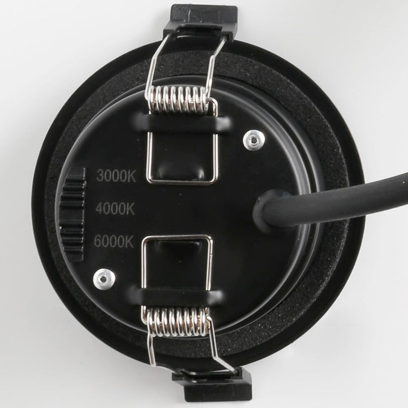 8W Fireproof Recessed LED Downlight TRIAC Dimmable 3CCT IP65