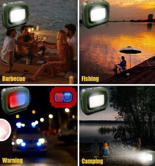 Portable Rechargeable LED Solar Floodlight and Power Bank - CCT - Fast 1 - 2 Working days - Solar LED light
