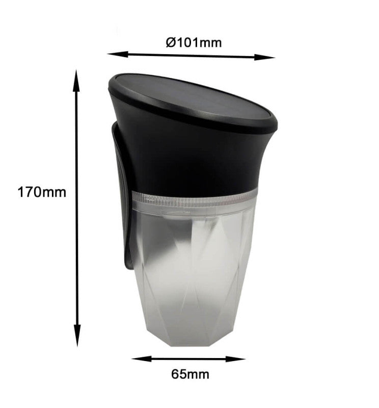 Solar LED Wall Light with USB Charger Motion Sensor 3 CCT - Solar LED light