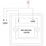 630W Triac LED Dimmer Switch 220V - Dimmer