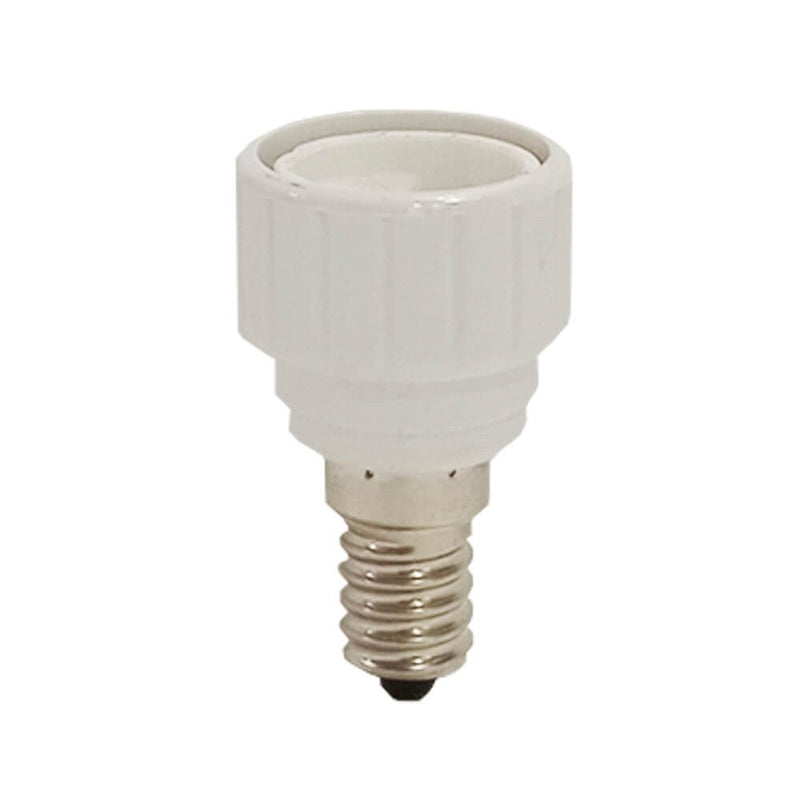 E14 to GU10 LED Lamp Base Adapter - LED Accessories