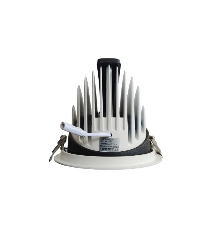 40W Adjustable Recessed LED Spotlight with Philips Driver CCT CRI92