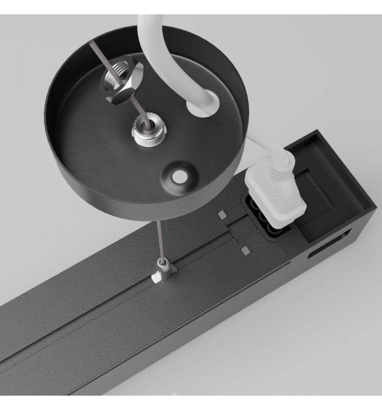 Adjustable Suspension Kit for STELLAR Linear LED Light 1.5m - Lighting Accessories - Linear Lights