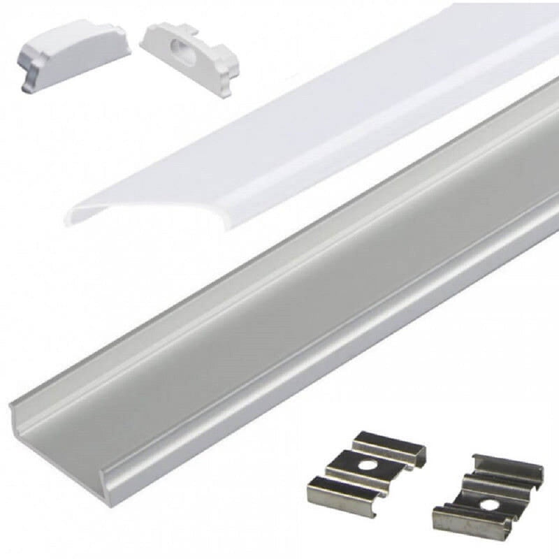 Flexible Aluminium Profile 2m for LED Strip - Aluminium profile