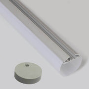 Aluminium Tube Profile 2m for LED Strip - LED Strip Accessories