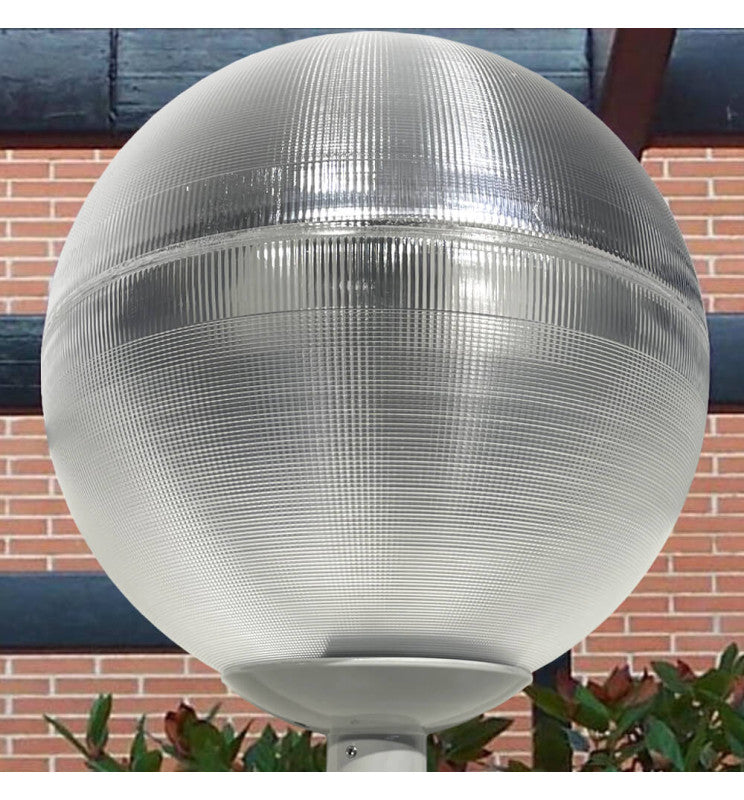 Anti Light Pollution Globe Streetlight for E27 LED Bulb - Landscape Pathway Lighting - Street Lights
