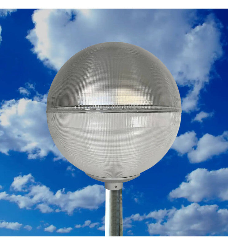 Anti Light Pollution Globe Streetlight for E27 LED Bulb - Landscape Pathway Lighting - Street Lights