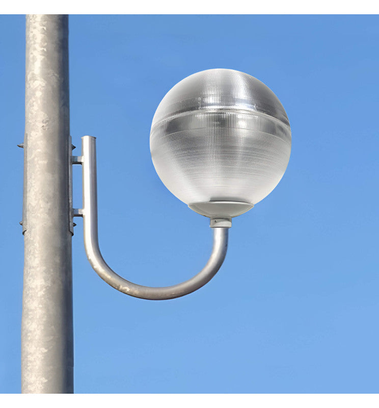 Anti Light Pollution Globe Streetlight for E27 LED Bulb - Landscape Pathway Lighting - Street Lights