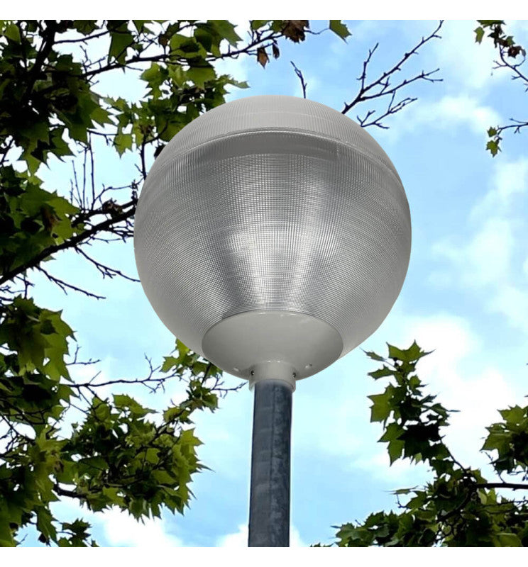 Anti Light Pollution Globe Streetlight for E27 LED Bulb - Landscape Pathway Lighting - Street Lights