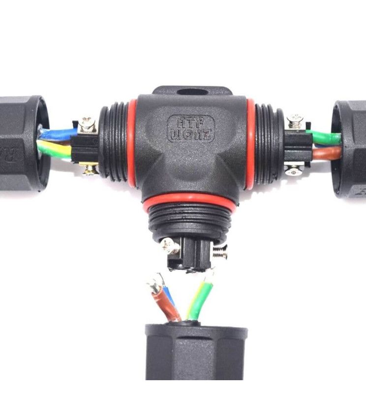 T Waterproof Cable Connector - IP68 for professional installations