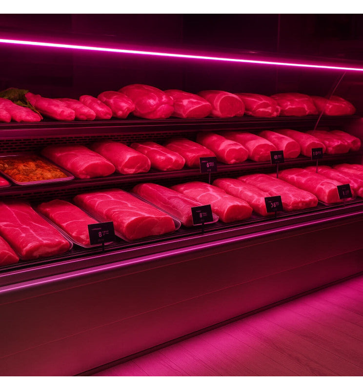 10W 24V LED COB Strip 5m IP20 - Special for Butchers