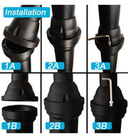 Column for public lighting - Aluminum - 4 meters - Lamp Post Mounts - Street Lights