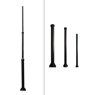 Column for public lighting - Aluminum - 4 meters - Lamp Post Mounts - Street Lights