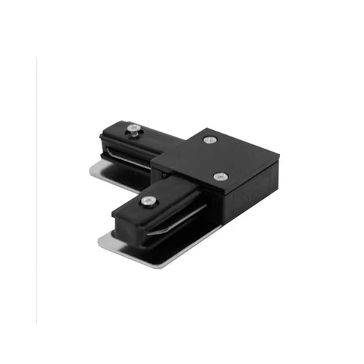 Connector type L for REINFORCED Track Single phase Black - LED