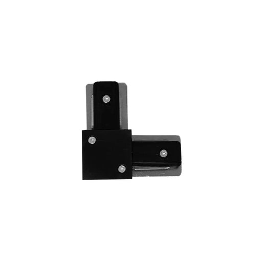 Connector type L for REINFORCED Track Single phase Black - LED