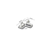 T-shaped Connector for Single Phase Track - Track Lighting Accessories - Track Lighting