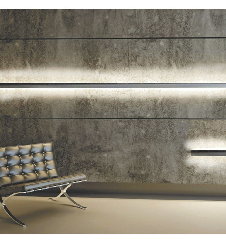 Dimmable Linear LED Wall Light NEW WASHINGTON Grey 0.44m 0.94m 1.44m 1.94m