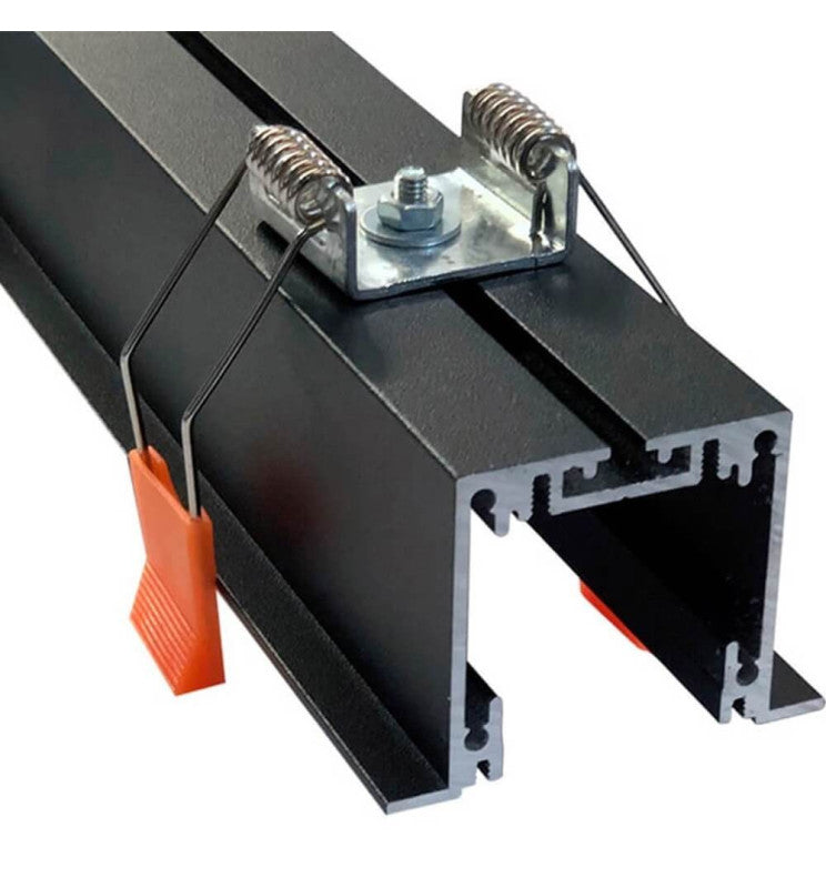 Dimmable Linear MOSCOW LED Light Black 0.44m 0.94m 1.44m 1.94m - Ceiling Light Fixtures - Linear Lights