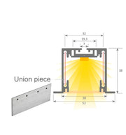 Dimmable Linear MOSCOW LED Light Black 0.44m 0.94m 1.44m 1.94m - Ceiling Light Fixtures - Linear Lights