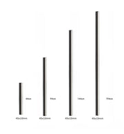 Dimmable Linear NEW WASHINGTON LED Wall Light Black 0.44m 0.94m 1.44m 1.94m - LED Wall light