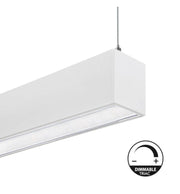 Dimmable MUNICH MINI LED Pendant Light in White 0.44m 0.94m 1.44m 1.94m - Ceiling Light Fixtures - Linear Lights